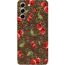 Moonset Samsung Galaxy S22 Uyumlu Baskılı Yumuşak Silikon Şeffaf Telefon Kılıfı