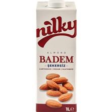 Nilky Badem Sütü Şekersiz 1 Lt *1'li