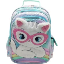 Chimola Chımola Glasses Cat Sırt Çantası 12"