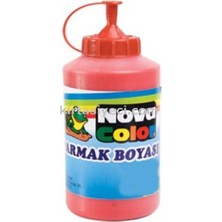 Nova Color NC-371 Parmak Boyasi 500 gr Kirmizi
