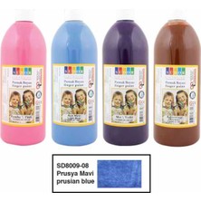 Südor SD8009-08 Parmak Boyasi 500ML Prusya Mavi