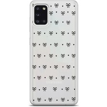 Moonset Samsung Galaxy A31 Uyumlu Baskılı Yumuşak Silikon Şeffaf Telefon Kılıfı