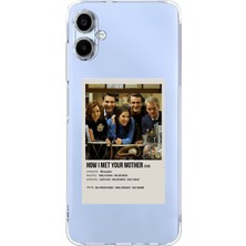 Moonset Samsung Galaxy A06 Uyumlu Baskılı Yumuşak Silikon Şeffaf Telefon Kılıfı