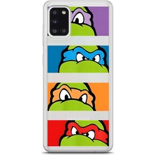 Moonset Samsung Galaxy A31 Uyumlu Baskılı Yumuşak Silikon Şeffaf Telefon Kılıfı