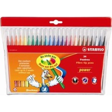 Stabilo 280/24-01 Power Keçeli Kalem 24 Lü