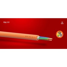 Mekas YSL11Y-PVCPUR-4X2.5 ,kesit 2.5mm² 4-Damar/çok Telli Standart Hareketli Pvc-Pur Kablo