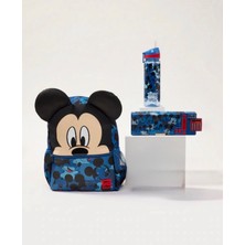 Smiggle Disney Mickey Mouse 3lü Junior Şapkalı Okul Çantası