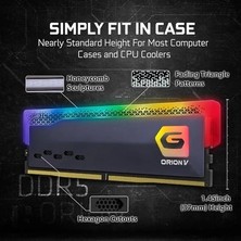 Geil Geıl Orıon V Rgb 32GB (2X16GB) Ddr5 5200MHZ CL38