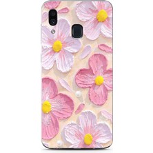 Moonset Samsung Galaxy A20/A30 Uyumlu Baskılı Yumuşak Silikon Şeffaf Telefon Kılıfı