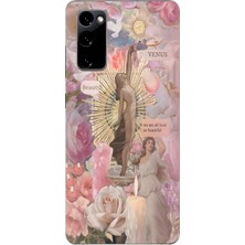 Moonset Samsung Galaxy S20 Fe Uyumlu Baskılı Yumuşak Silikon Şeffaf Telefon Kılıfı