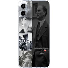 Moonset Samsung Galaxy A05 Uyumlu Baskılı Yumuşak Silikon Şeffaf Telefon Kılıfı