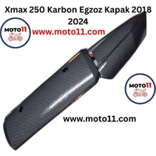 Yamaha Xmax 250 Egzoz Koruma Karbon 2018 2024 | MOTO11