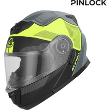 Acerbis Serel 22-06 Kask Siyah Sarı