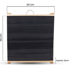 Pars Hedef Minderi Eva 60X60X20CM