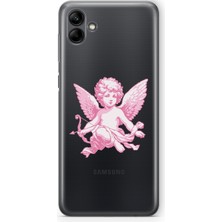 Moonset Samsung Galaxy A06 Uyumlu Baskılı Yumuşak Silikon Şeffaf Telefon Kılıfı