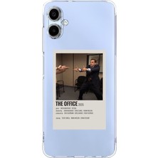 Moonset Samsung Galaxy A04 Uyumlu Baskılı Yumuşak Silikon Şeffaf Telefon Kılıfı