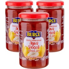 Burcu Ekstra Geleneksel Ayva Reçeli 380 gr (Meyve Oranı %45) x 3 Adet