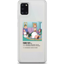 Moonset Samsung Galaxy A31 Uyumlu Baskılı Yumuşak Silikon Şeffaf Telefon Kılıfı