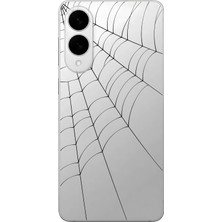 Moonset Samsung Galaxy S25 Edge Uyumlu Baskılı Yumuşak Silikon Şeffaf Telefon Kılıfı