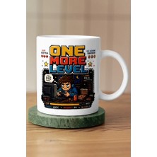 Mithor Shop One More Level Piksel Art Tasarım Kupa