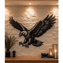Awt Store Kartal Metal Duvar Tablosu Dekoratif Duvar Süsü Modern Lazer Kesim