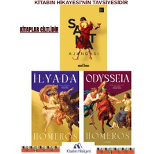 Alfa Yayınları Odysseia, Ilyada, Sanat Ajandası (Ciltli-3kitap)