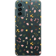 Moonset Samsung Galaxy M13/M23 Uyumlu Baskılı Yumuşak Silikon Şeffaf Telefon Kılıfı