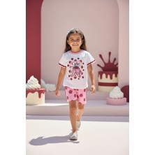 Melomel Cake Kız Çocuk T-Shirt Şort Takım
