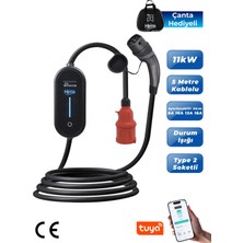 Hims 11KW Ev Tipi Taşınabilir Elektrikli Araç Şarj Istasyonu Hctk-11-Ps