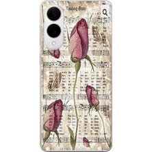 Moonset Samsung Galaxy S25 Edge Uyumlu Baskılı Yumuşak Silikon Şeffaf Telefon Kılıfı
