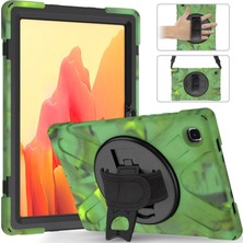 Bezos Galaxy T220 Tab A7 Lite 8.7 Kılıf Amazing Tablet Kapak - Kamuflaj