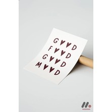 Modiwa Design Good Food Good Mood Tipografi, Çerçevesiz Yüksek Kalite Duvar Afişi - Mutfak Dekorasyonu
