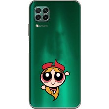 Moonset Huawei P40 Lite Uyumlu Baskılı Yumuşak Silikon Şeffaf Telefon Kılıfı