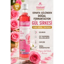 Botaniksan Gül Sirkesi 500ml Fermante %100 Saf Ve Katkısız