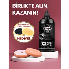 Scholl Concepts S20 Black Real 1-Step Compound 1 Lt. + L Ecofix Universal Pad Orange 165 mm + Polisaj Keçesi (Hediye)