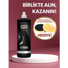 Scholl Concepts E1500 Polishing Compound Heavy Cut 1 Lt.+ Polisaj Keçesi Sarı (Hediye)