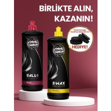 Scholl Concepts E-All One Allround Polısh 1 Lt. + E-Wax Protectıon 1 Lt. + Handpuck Black 130/50 Mm(Hediye)