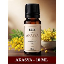 E.M.S AKASYA Esansiyel Uçucu Yağ Buhurdanlık Yağı Difüzör Esansı Oda Kokusu Esansı MUM ESANSI 10 ML.
