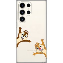 Moonset Samsung Galaxy S26 Ultra Uyumlu Baskılı Yumuşak Silikon Şeffaf Telefon Kılıfı