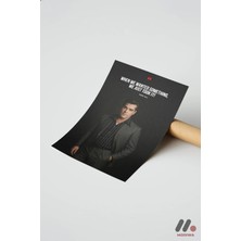 Modiwa Design Film Alıntısı Portre Poster Yüksek Kalite Duvar Afişi - Motivasyon Hediyesi