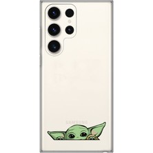 Moonset Samsung Galaxy S24 Ultra Uyumlu Baskılı Yumuşak Silikon Şeffaf Telefon Kılıfı