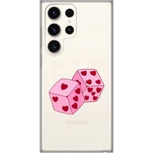 Moonset Samsung Galaxy S26 Ultra Uyumlu Baskılı Yumuşak Silikon Şeffaf Telefon Kılıfı