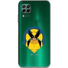 Moonset Huawei P40 Lite Uyumlu Baskılı Yumuşak Silikon Şeffaf Telefon Kılıfı