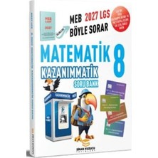 Akm Kitap 2027 8. Sınıf Kazanımmatik Matematik Soru Bankası Sinan Kuzucu