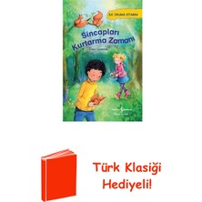 İş Bankası Kültür Yayınları Sincapları Kurtarma Zamanı - Ilk Okuma Kitabım + Türk Klasiği Hediye