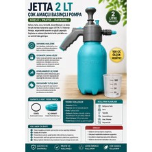 Jetta 2 Lt Mekanik Çok Amaçlı Kimyasala Dayanıklı Püskürtme Pompası