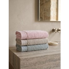 Class Premium 3’lü 40x60 cm %100 Pamuklu Penye El & Yüz Havlusu Exellence
