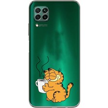 Moonset Huawei P40 Lite Uyumlu Baskılı Yumuşak Silikon Şeffaf Telefon Kılıfı