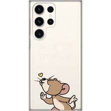 Moonset Samsung Galaxy S26 Ultra Uyumlu Baskılı Yumuşak Silikon Şeffaf Telefon Kılıfı
