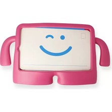 Eseno Select Apple iPad 4 9.7 Kılıf Karakter Tablet Silikon - Pembe